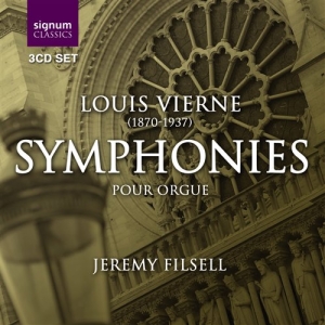 Vierne Louis - Louis Vierne Organ Symphonies in the group Externt_Lager /  at Bengans Skivbutik AB (693212)