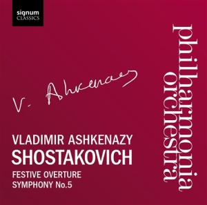 Dmitri Shostakovich - Festive Overture And Symphony No. 5 in the group Externt_Lager /  at Bengans Skivbutik AB (693236)
