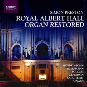 Preston Simon - Royal Albert Hall Organ Restored in the group Externt_Lager /  at Bengans Skivbutik AB (693296)