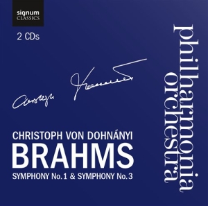 Brahms Johannes - Symphony No.1 And No.3 in the group Externt_Lager /  at Bengans Skivbutik AB (693431)