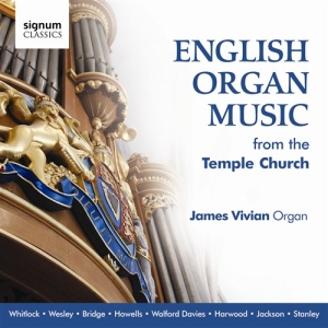 Vivian James - English Organ Music From The Temple in the group Externt_Lager /  at Bengans Skivbutik AB (693462)