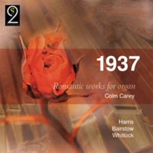 Carey Colm - 1937 Romantic Works For Organ in the group Externt_Lager /  at Bengans Skivbutik AB (693479)