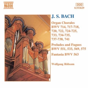 Bach Johann Sebastian - Organ Chorales in the group Externt_Lager /  at Bengans Skivbutik AB (693512)