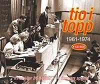 Tio I Topp 1961 - 1974 - Tio I Topp 1961 - 1974 in the group CD / Pop-Rock,Samlingar at Bengans Skivbutik AB (693734)