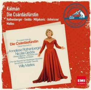 Anneliese Rothenberger - Die Csárdásfürstin in the group CD / Klassiskt at Bengans Skivbutik AB (693791)