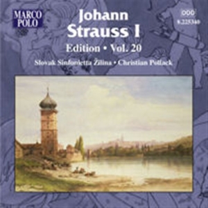 Johann Strauss I - Edition Vol.20 in the group Externt_Lager /  at Bengans Skivbutik AB (693840)