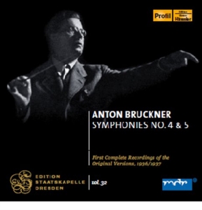 Bruckner - Symphonies No 4&5 in the group CD / Klassiskt at Bengans Skivbutik AB (693848)