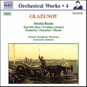 Glazunov Alexander - Orchestral Works 4 in the group Externt_Lager /  at Bengans Skivbutik AB (695326)