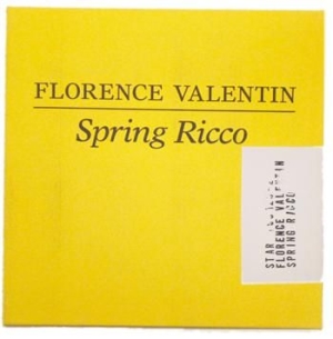 Florence Valentin - Spring Ricco in the group CD / Pop-Rock at Bengans Skivbutik AB (695611)