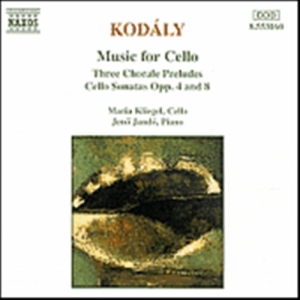 Kodaly Zoltan - Music For Cello in the group Externt_Lager /  at Bengans Skivbutik AB (696249)