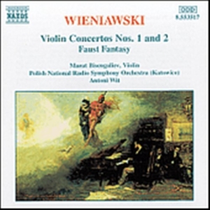 Wieniawski Henryk - Violin Concertos Nos 1 & 2 in the group Externt_Lager /  at Bengans Skivbutik AB (696928)