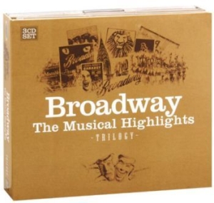 V/A - Broadway Trilogy in the group CD / Film/Musikal at Bengans Skivbutik AB (697201)