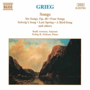 Grieg Edvard - Songs in the group Externt_Lager /  at Bengans Skivbutik AB (697910)