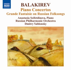Balakirev - Piano Concertos in the group Externt_Lager /  at Bengans Skivbutik AB (698080)
