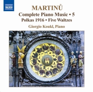 Martinu - Piano Works Vol 5 in the group Externt_Lager /  at Bengans Skivbutik AB (698283)