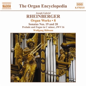 Rheinberger - Organ Works Vol 8 in the group Externt_Lager /  at Bengans Skivbutik AB (698284)
