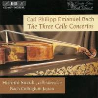Bach Carl Philipp Emanuel - Cello Concertos in the group Externt_Lager /  at Bengans Skivbutik AB (698658)