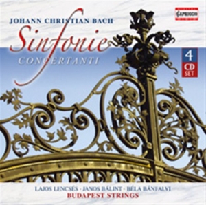 Jc Bach - Sinfonie Concertanti in the group Externt_Lager /  at Bengans Skivbutik AB (698715)