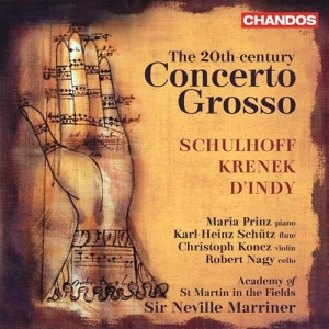 Schulhoff / Krenek / D Indy - Concerto Grosso in the group Externt_Lager /  at Bengans Skivbutik AB (706836)