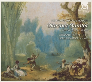 Mozart Wolfgang Amadeus - Clarinet Quintet/String Quartet K421 in the group CD / Klassiskt,Övrigt at Bengans Skivbutik AB (706844)