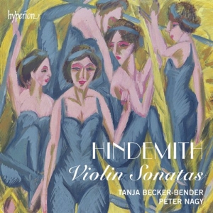 Hindemith - Violin Sonatas in the group Externt_Lager /  at Bengans Skivbutik AB (706849)