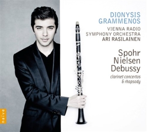 Spohr / Nielsen / Debussy - Clarinet Concertos in the group Externt_Lager /  at Bengans Skivbutik AB (706862)