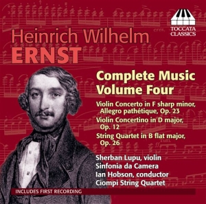 Ernst - Music For Violin And Piano Vol 4 in the group Externt_Lager /  at Bengans Skivbutik AB (706885)