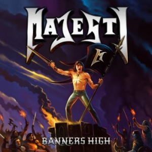Majesty - Banners High - Ltd.Ed. Digipack in the group CD / Hårdrock/ Heavy metal at Bengans Skivbutik AB (713947)