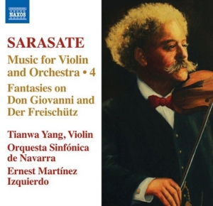 Sarasate - Music For Violin Vol 4 in the group Externt_Lager /  at Bengans Skivbutik AB (715477)