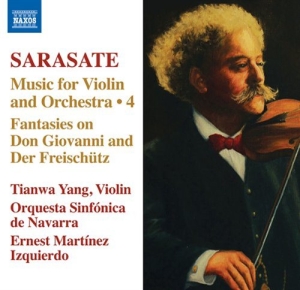 Sarasate - Music For Violin Vol 4 in the group Externt_Lager /  at Bengans Skivbutik AB (715477)