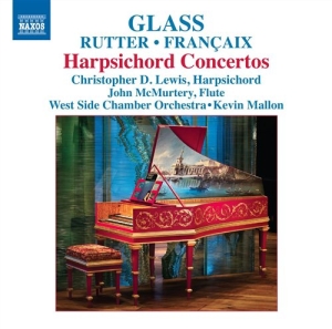Francaix / Rutter / Glass - Harpsichord Concertos in the group Externt_Lager /  at Bengans Skivbutik AB (715494)