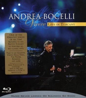 Andrea Bocelli - Vivere - Live In Tuscany - Bluray in the group MUSIK / Musik Blu-Ray / Pop at Bengans Skivbutik AB (740097)