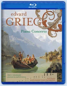 Grainger/Kristiansand So/Gupta - Grieg Piano Concerto (Blu-Ray, Audi in the group MUSIK / Musik Blu-Ray / Klassiskt at Bengans Skivbutik AB (740310)