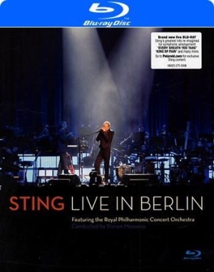 Sting Featuring Royal Philharmonic - Live In Berlin - Bluray in the group MUSIK / Musik Blu-Ray / Klassiskt at Bengans Skivbutik AB (740366)