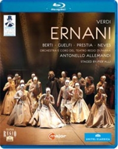 Verdi - Ernani (Blu-Ray) in the group MUSIK / Musik Blu-Ray / Klassiskt at Bengans Skivbutik AB (740854)