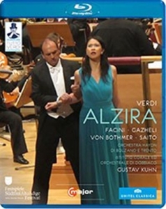 Verdi - Alzira (Blu-Ray) in the group MUSIK / Musik Blu-Ray / Klassiskt at Bengans Skivbutik AB (740914)