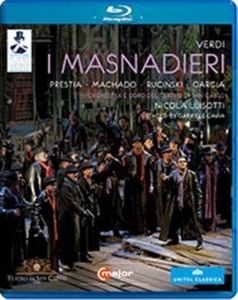 Verdi - I Masnadieri (Blu-Ray) in the group MUSIK / Musik Blu-Ray / Klassiskt at Bengans Skivbutik AB (740916)