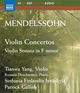 Mendelssohn - Violin Concertos In E Minor, Op. 64 in the group MUSIK / Musik Blu-Ray / Klassiskt at Bengans Skivbutik AB (740932)