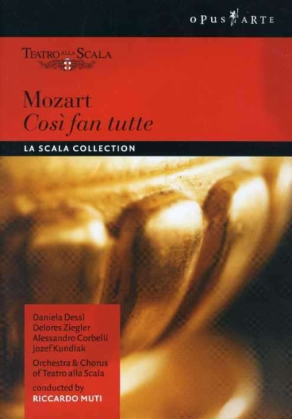Mozart Wolfgang Amadeus - Cosi Fan Tutte in the group DVD & BLU-RAY at Bengans Skivbutik AB (804912)