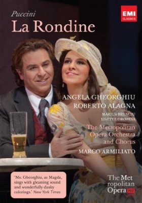 Angela Gheorghiu - Puccini: La Rondine - Live Fro in the group OTHER / Music-DVD & Bluray at Bengans Skivbutik AB (882258)