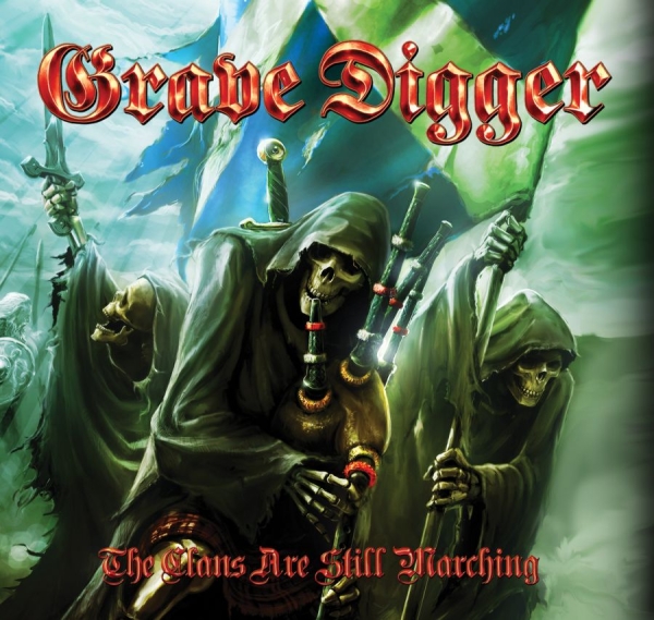 Grave Digger - Clans Are Still Marching Dvdsize(Cd in the group CD / Hårdrock/ Heavy metal at Bengans Skivbutik AB (886890)