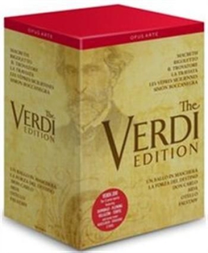 Verdi Giuseppe - The Verdi Edition in the group DVD & BLU-RAY at Bengans Skivbutik AB (889311)
