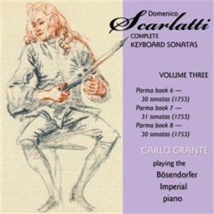 Scarlatti Domenico - Sonatas Vol 3 in the group Externt_Lager /  at Bengans Skivbutik AB (923658)
