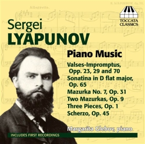 Lyapunov - Piano Music in the group Externt_Lager /  at Bengans Skivbutik AB (934545)
