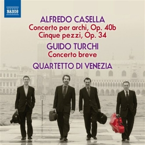 Casella / Turchi - String Quartets in the group Externt_Lager /  at Bengans Skivbutik AB (945548)