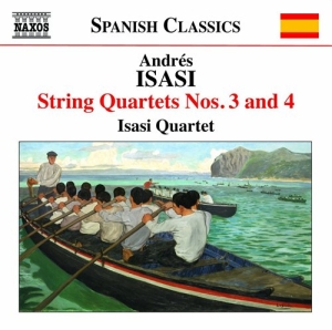 Isasi - String Quartets 3+4 in the group Externt_Lager /  at Bengans Skivbutik AB (945549)
