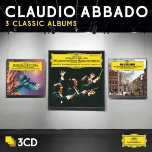 Claudio Abbado - Three Classic Albums in the group CD / Klassiskt at Bengans Skivbutik AB (945955)