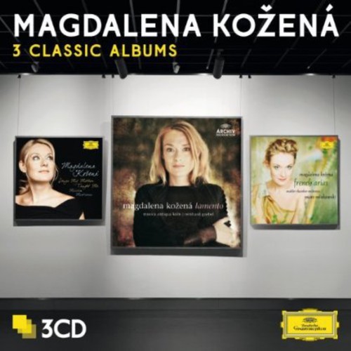Magdalena Kožená - Three Classic Albums in the group CD / Klassiskt at Bengans Skivbutik AB (945957)
