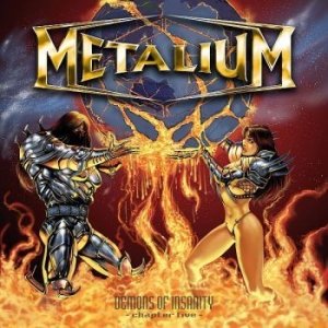 Metalium - Demons Of Insanity in the group CD / Hårdrock/ Heavy metal at Bengans Skivbutik AB (949247)