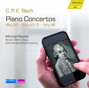 Cpe Bach - Piano Concertos in the group Externt_Lager /  at Bengans Skivbutik AB (985873)